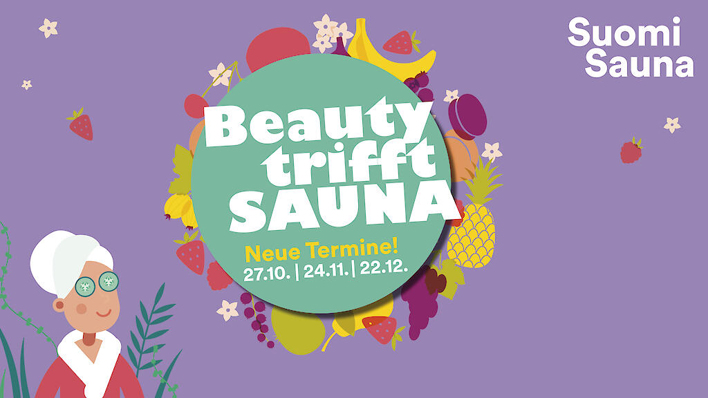 Grafik zur Veranstaltung Beauty trifft Sauna