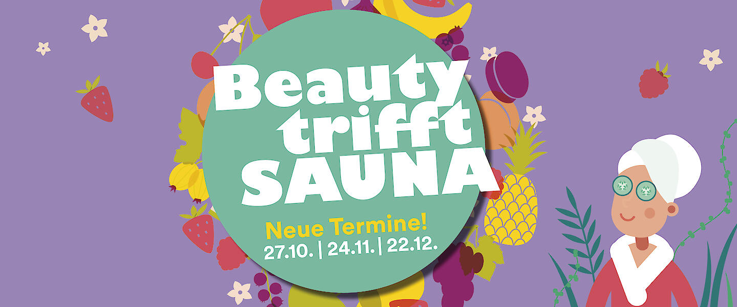 Grafik zur Veranstaltung Beauty trifft Sauna