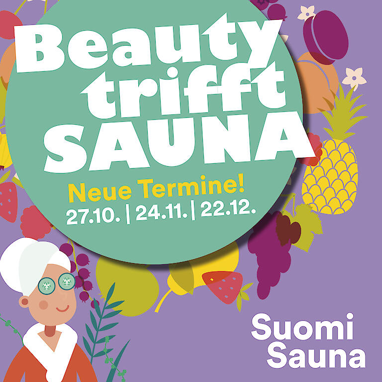Grafik zur Veranstaltung Beauty trifft Sauna