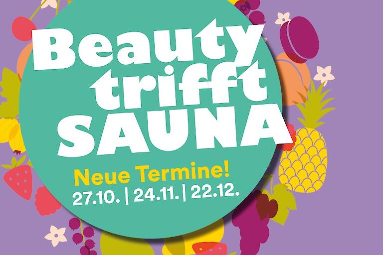 Grafik zur Veranstaltung Beauty trifft Sauna