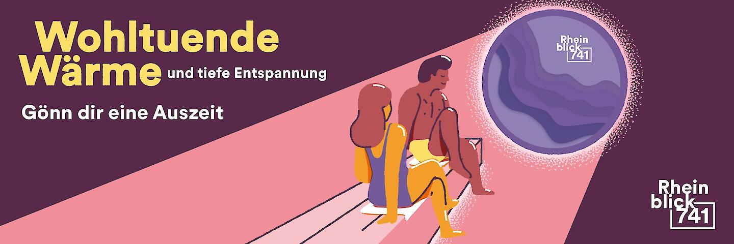 Grafik zur Infrarotkabine im Badehaus Benrath