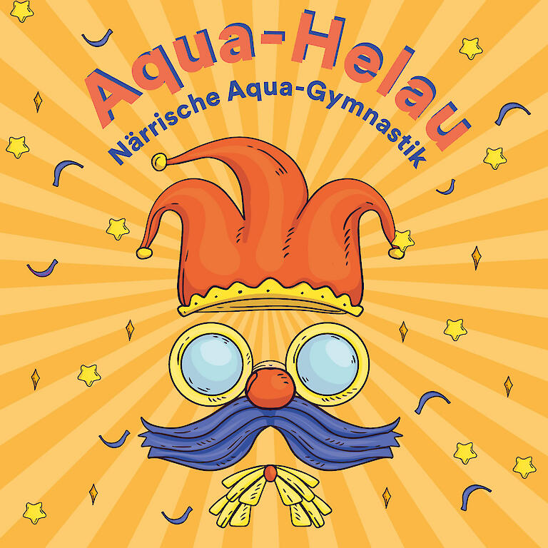 Veranstaltungsgrafik "Aqua-Helau" im Familienbad Niederheid