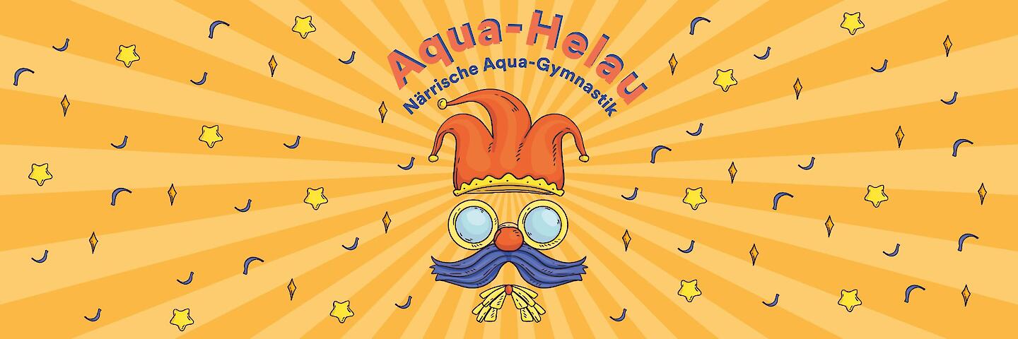 Veranstaltungsgrafik "Aqua-Helau" im Familienbad Niederheid